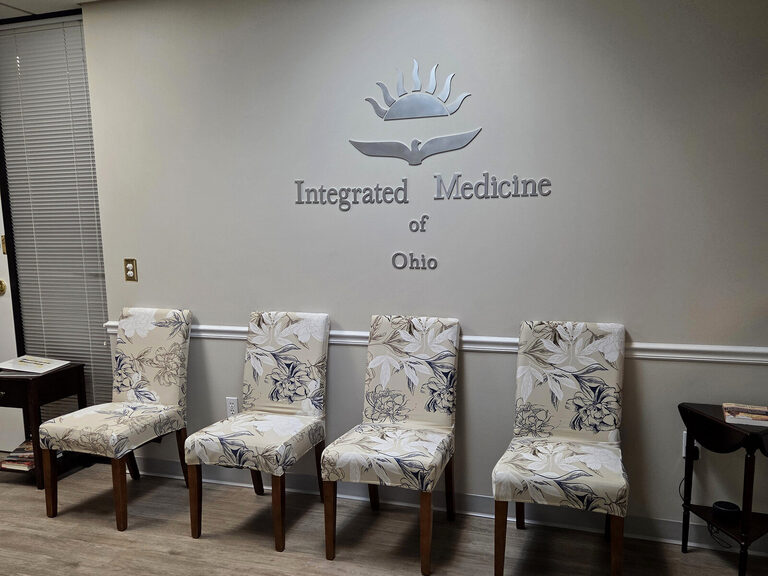 Waiting area at Integrated Medicine of Ohio in Akron, OH